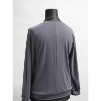 Lekko dopasowana bluzka z rękawem kimono