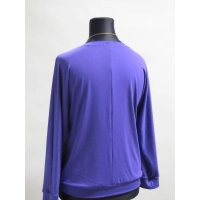 Lekko dopasowana bluzka z rękawem kimono