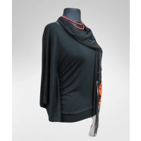 Bluzka nietoperz z fantazyjnym rękawem