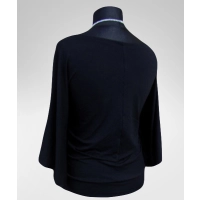 Bluzka Soraya z fantazyjnym rękawem - maxi rozmiary