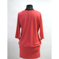 Sukienka Camilla zbluzowana z rękawem 3/4 Kimono