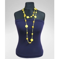 Krótki top TUBA bluzka bez ramiączek - granat