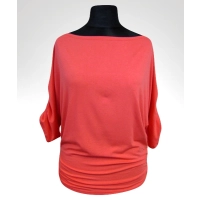 Tunika Grace - maxi nietoperz z koronką na plecach