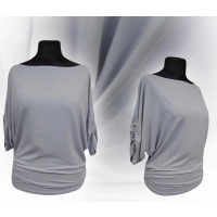 Tunika Grace nietoperz z koronką na plecach - duże rozmiary