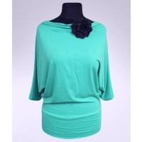 Bluzka Nicole kimono XXL z drapowanym dekoltem