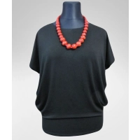 Bluzka Sonia XXL tuszująca boczki - styl oversize