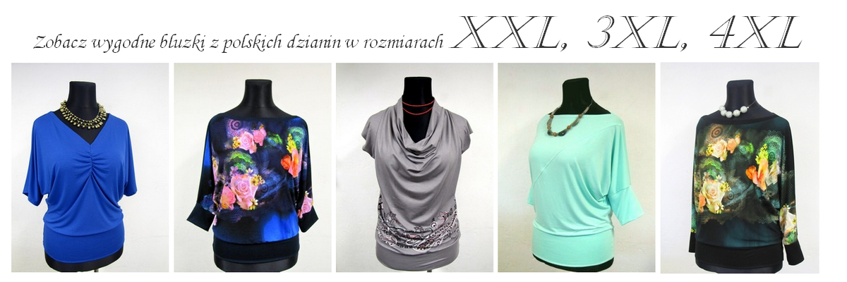 Baner bluzki xxl