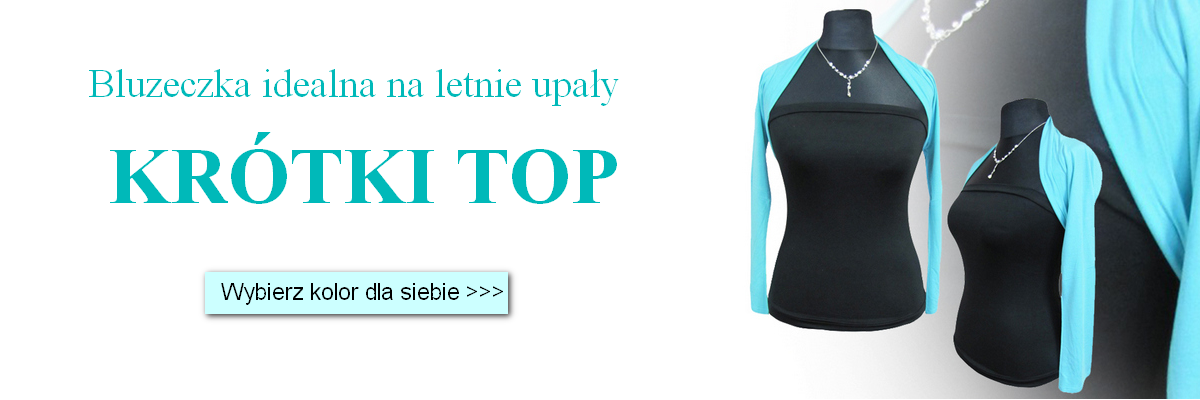 Baner topy bez ramiączek