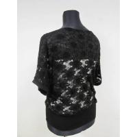 Ażurowa narzutka XXL kimono ze ściągaczem