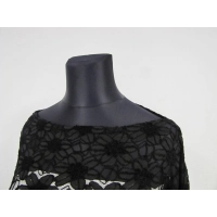 Ażurowa narzutka XXL kimono ze ściągaczem