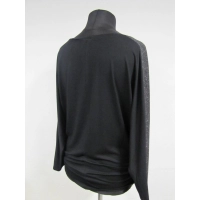 Tunika Anita z błyszczącymi lampasami na rękawach