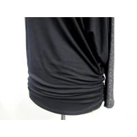 Tunika Anita z błyszczącymi lampasami na rękawach