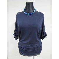 Tunika Grace - maxi nietoperz z koronką na plecach