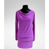 Sukienka Wikki z lejącym dekoltem woda