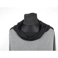 Bluza Ella - KIMONO z golfem z lampasami na rękawach