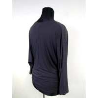 Tunika Anita z błyszczącymi lampasami na rękawach