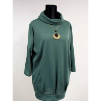 Tunika Agatha dresowa - sweter w stylu oversize