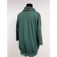 Tunika Agatha dresowa - sweter w stylu oversize