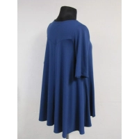 Tunika sukienka mini - mocno rozkloszowana