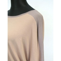 Tunika Anita z błyszczącymi lampasami na rękawach