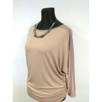 Tunika Anita z błyszczącymi lampasami na rękawach