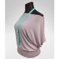 Bluzka Shade maxi kimono dekolt łódka