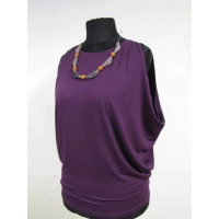 Bluzka wieczorowa z odkrytymi ramionami - styl oversize