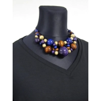 Adelle - luźna bluzka kimono z dekoltem i ściągaczami czarna