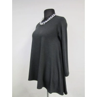 Tunika Natalie - mocno rozkloszowana z dłuższym tyłem