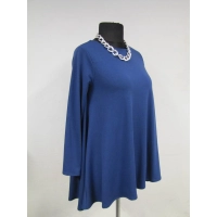 Tunika Natalie - mocno rozkloszowana z dłuższym tyłem