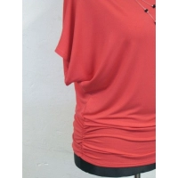 Tunika kimono z marszczonym dołem