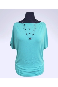 Tunika Nelly - kimono z marszczeniami na biodrach