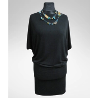 Sukienka Dajana - maxi tunika kimono krótki rękaw