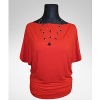 Tunika Nelly XXL kimono z marszczeniem na biodrach