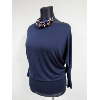 Bluzka Adelle XXL kimono z koronką na plecach