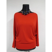 Bluzka Adelle XXL kimono z koronką na plecach