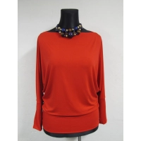 Bluzka Adelle XXL kimono z koronką na plecach