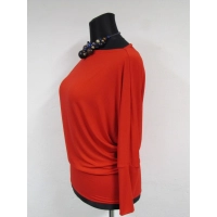 Bluzka Adelle XXL kimono z koronką na plecach