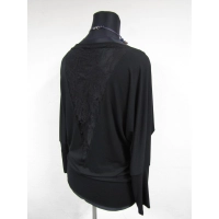 Bluzka Adelle XXL kimono z koronką na plecach