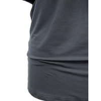 Bluzeczka nietoperz z mocno marszczonym dekoltem - czarna