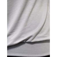 Bluzka krótki rękaw z lejącym dekoltem typu woda