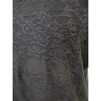 Bluzeczka z szydełkową koronką i krótkim rękawkiem