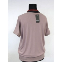 Bluzka kimono z brokatowymi wstawkami i ściągaczem