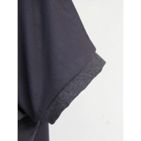 Bluzka kimono z brokatowymi wstawkami i ściągaczem