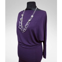 Sukienka Kimono XXL z długim rękawem