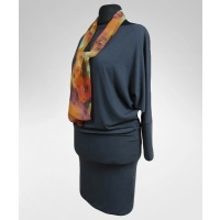 Sukienka Kimono XXL z długim rękawem