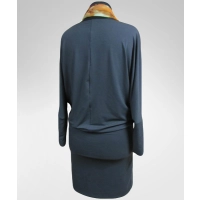 Sukienka Kimono XXL z długim rękawem