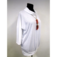 Tunika Agatha dresowa - sweter w stylu oversize