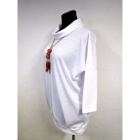 Tunika Agatha dresowa - sweter w stylu oversize