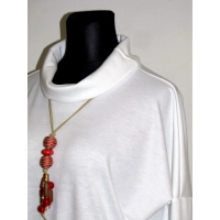 Tunika Agatha dresowa - sweter w stylu oversize